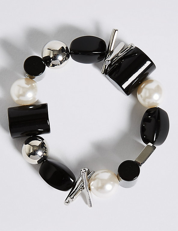 Pearl Mix Shape Bracelet Image 1 of 2