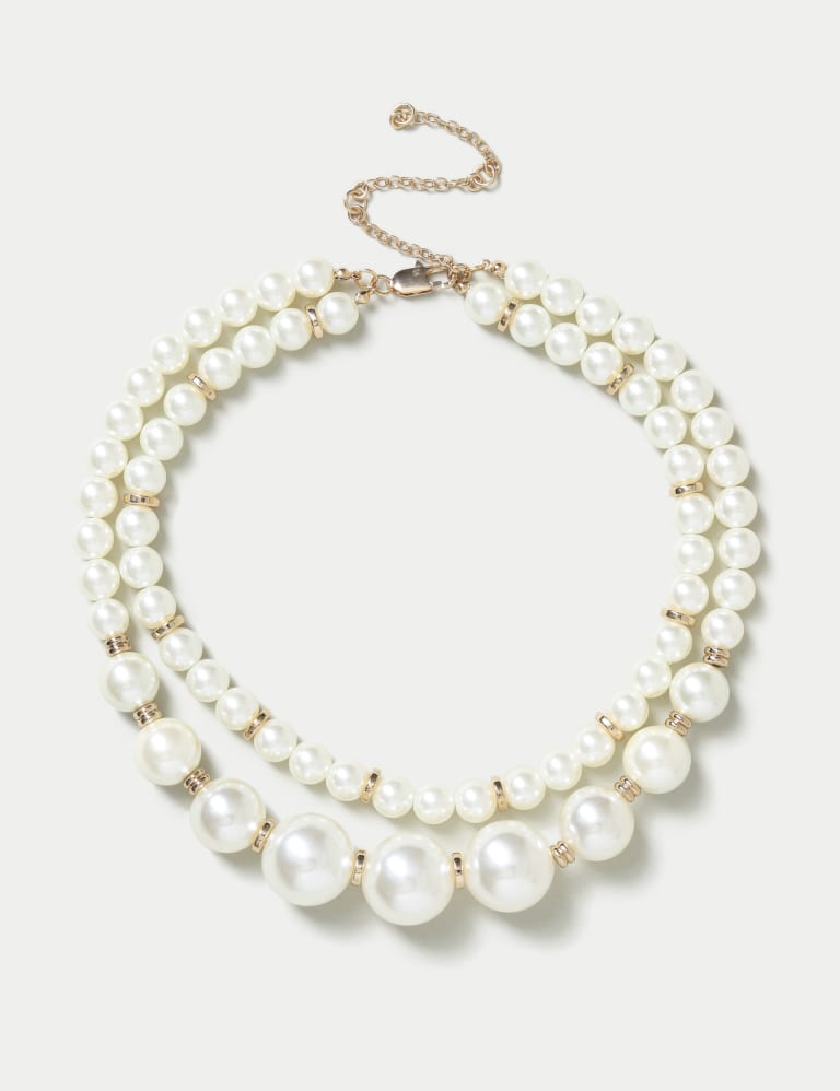 M&s pearl necklace discount
