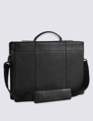 Marks and cheap spencer leather briefcase