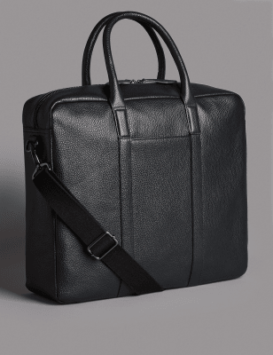 Marks and spencer leather briefcase hot sale