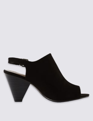 Wide fit on sale peep toe slingbacks