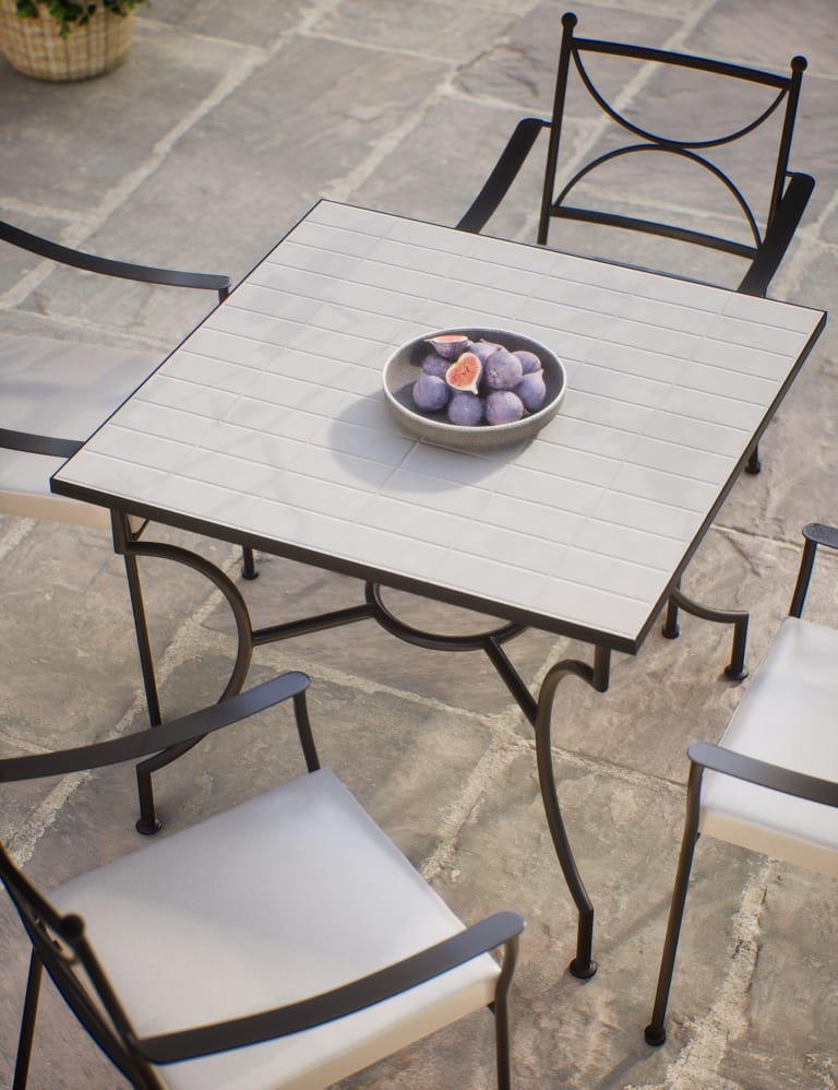 Wrought iron 4 sale seater dining table