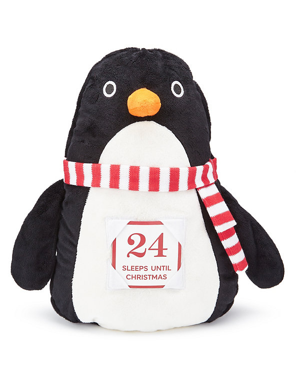 Penguin Christmas Countdown Pyjama Case (36cm) Image 1 of 2