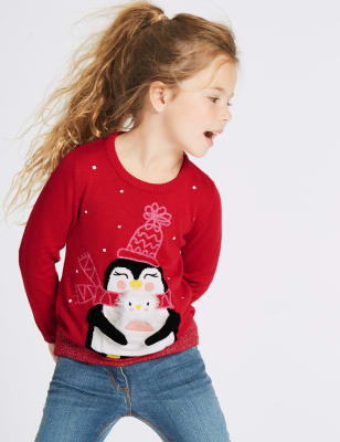 Girls on sale christmas jumper