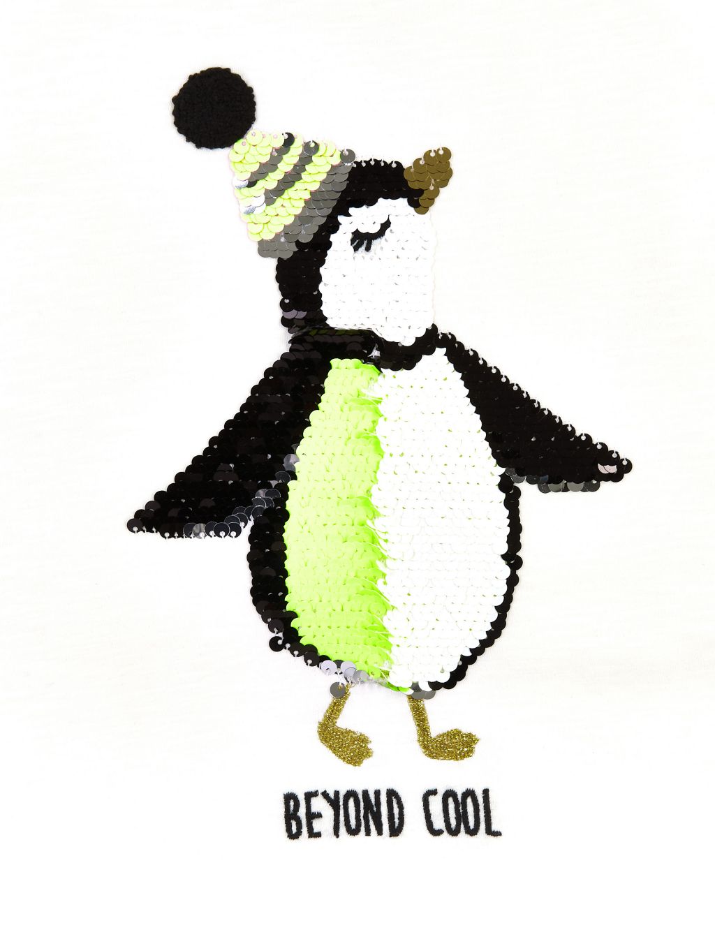 Penguin Sequin Print T-Shirt (3-16 Years) 5 of 6