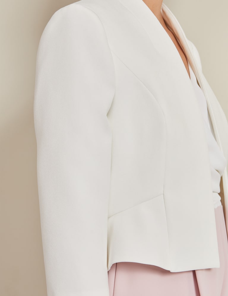 Short peplum shop jacket
