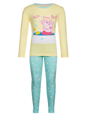 Peppa Pig™  Pure Cotton Pyjamas Image 2 of 4