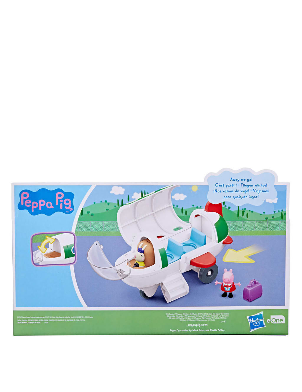Peppa pig airplane toy best sale