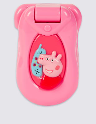 peppa pig flip phone