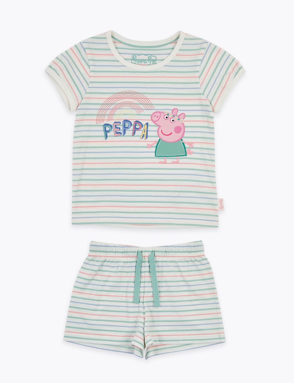 Peppa Pig™ Short Pyjama Set (1-7 Yrs) 1 of 1