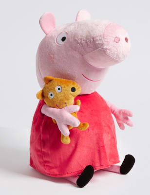 big peppa pig soft toy