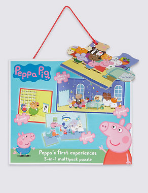 Peppa's First Experiences 3 in 1 Puzzle Image 2 of 3