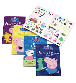 Peppa's Piggy Sticker Book Pack Image 2 of 4