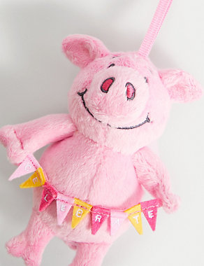 Percy Pig™ Celebrate Hanging Decoration Image 2 of 3