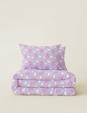 Percy Pig™ Clouds Cotton Blend Bedding Set Image 2 of 6