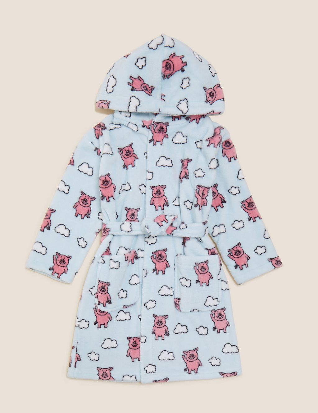 Percy Pig™ Dressing Gown (2-16 Yrs) 1 of 6