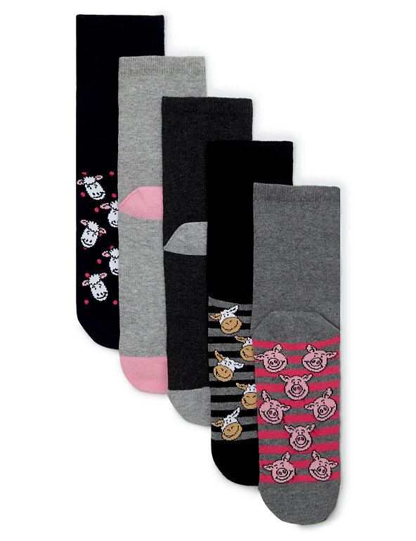 Percy Pig™ Footbed Socks Image 1 of 2