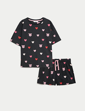 Percy Pig™ Heart Pyjamas (2-16 Yrs) Image 2 of 5