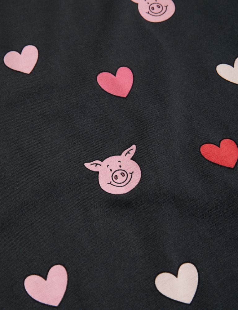 Percy Pig™ Heart Pyjamas (2-16 Yrs) 5 of 5