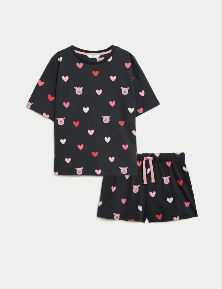 Percy Pig™ Heart Pyjamas (2-16 Yrs) 2 of 5