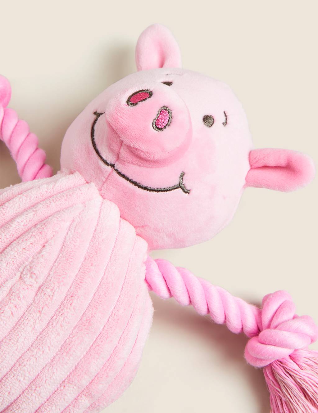 Percy Pig™ Plush Rope Pet Toy 2 of 5
