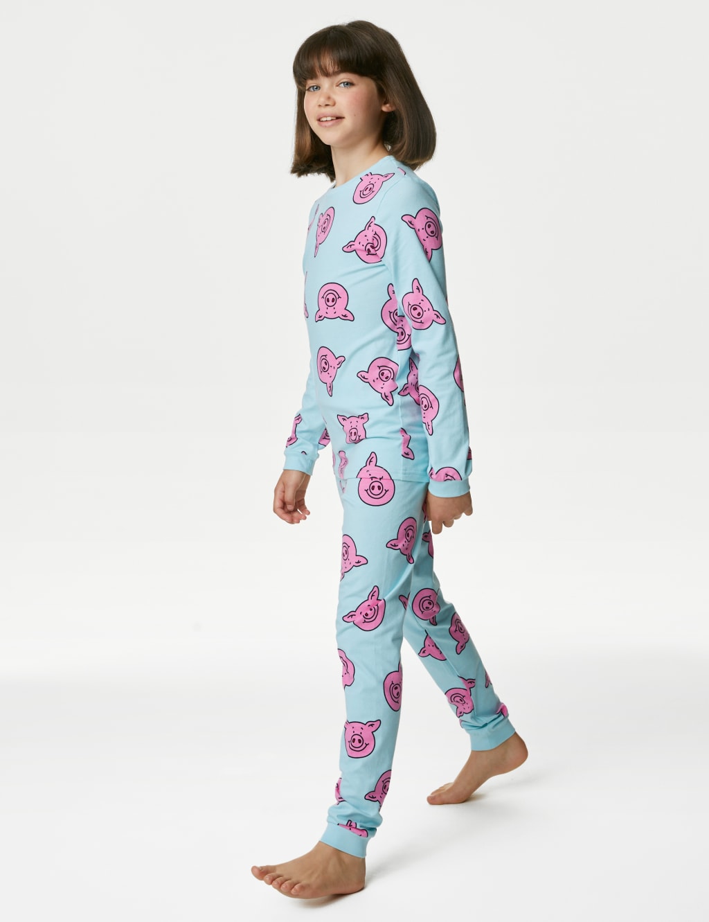 Percy Pig Pyjamas 2 16 Yrs
