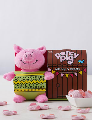 percy pig soft toy m&s