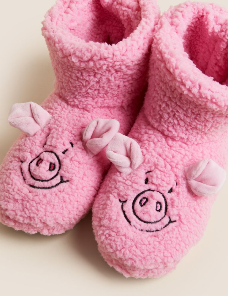 Percy Pig™ Thermal Slipper Socks 3 of 4