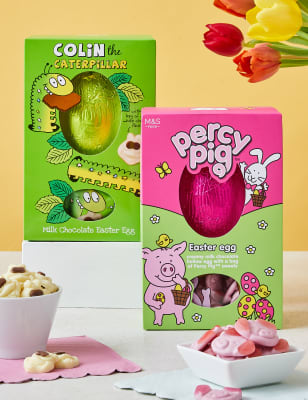 Percy Pig And Colin The Caterpillar Easter Eggs M S