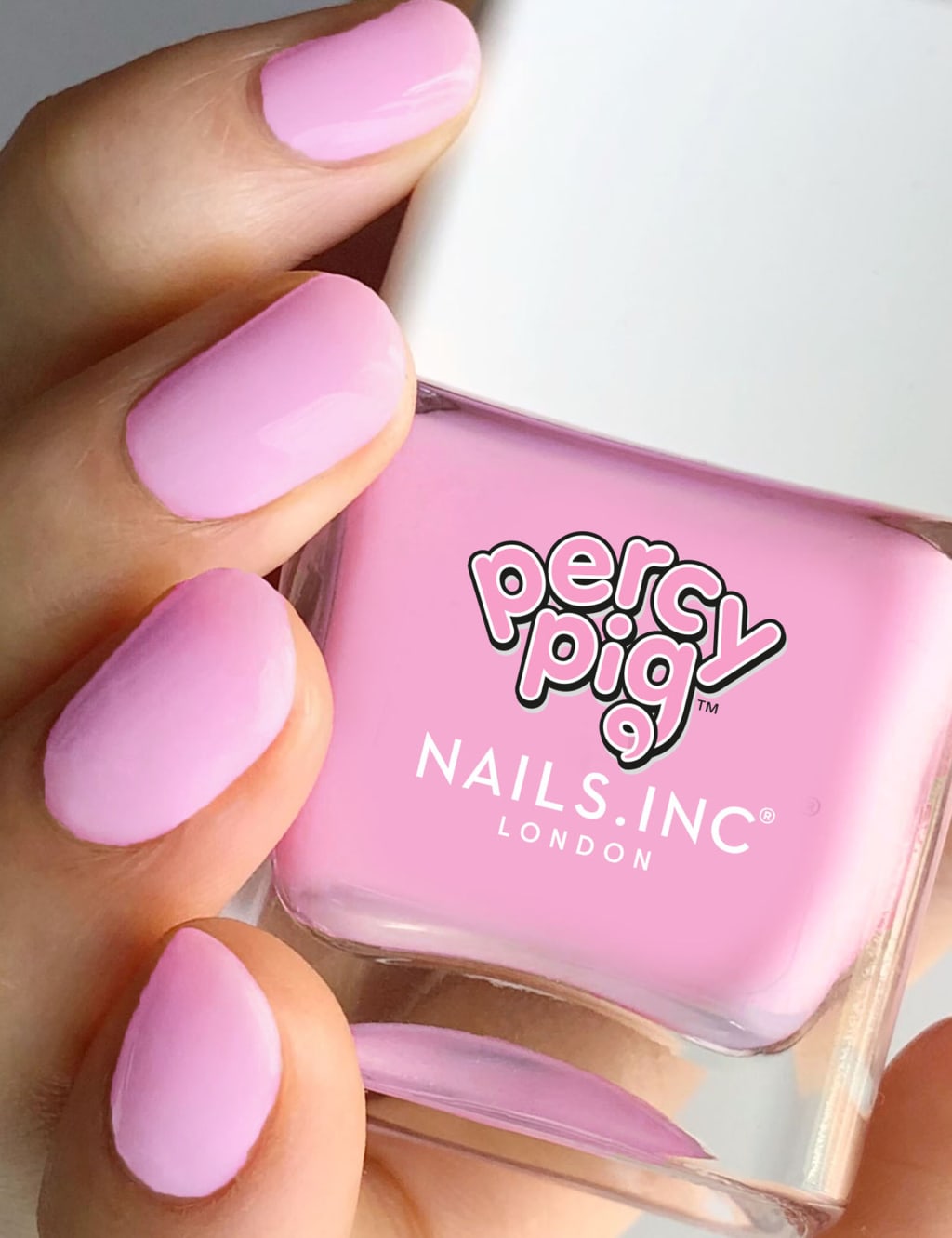 Percy Pig Scented Nail Polish Duo Nails Inc. M&S