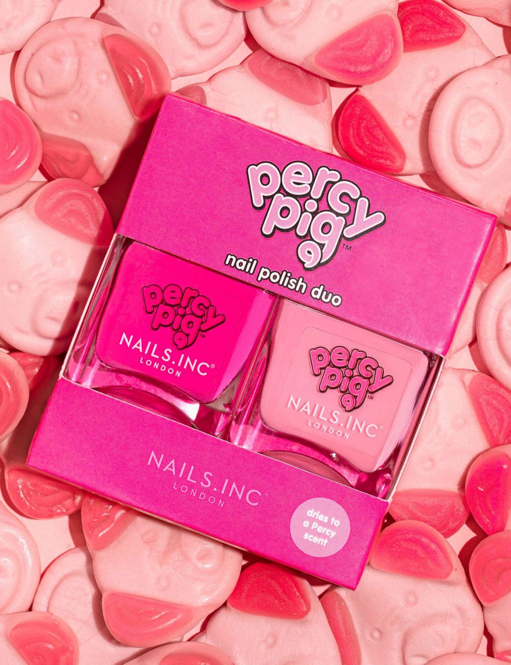 Percy Pig Scented Nail Polish Duo 4 of 8