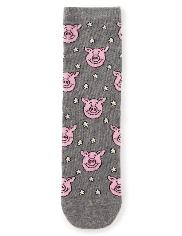 Percy Pig Socks Image 1 of 1