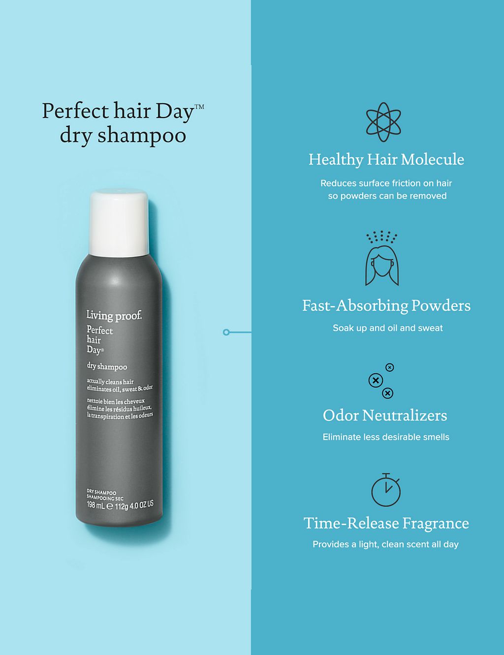 Perfect Hair Day™ Dry Shampoo Jumbo 355ml 4 of 7
