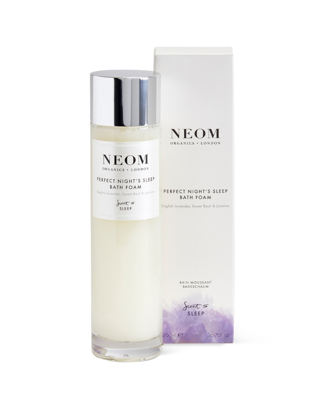 Perfect Night's Sleep Bath Foam 200ml | Neom | M&S
