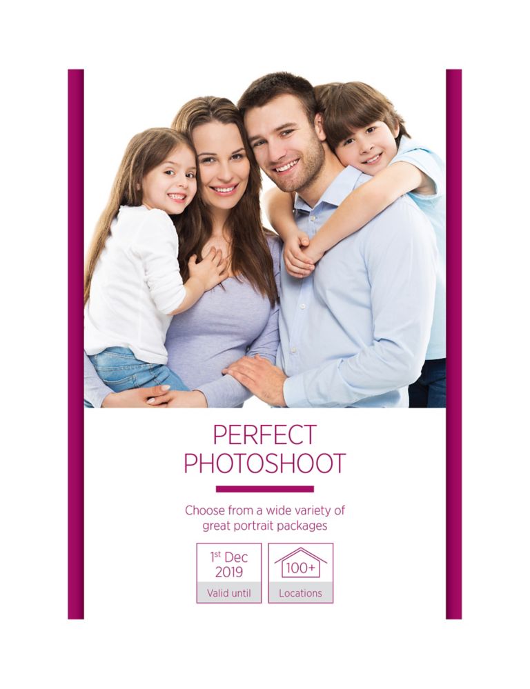 Perfect Photoshoot - Gift Experience Voucher 1 of 7