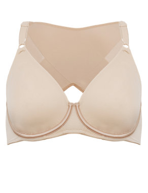 Perfect Poise™ Underwired Non-Padded Posture B-E Bra Image 2 of 4