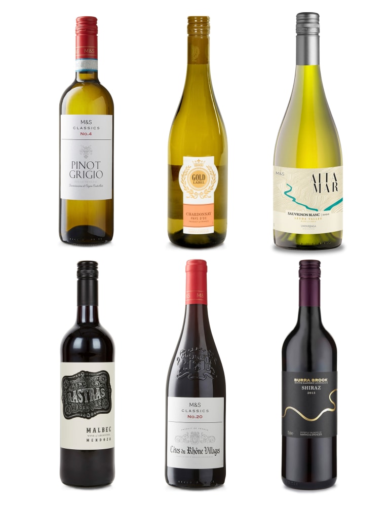 M&s wine bag best sale