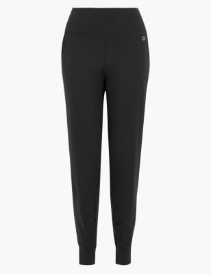 m&s ladies black joggers