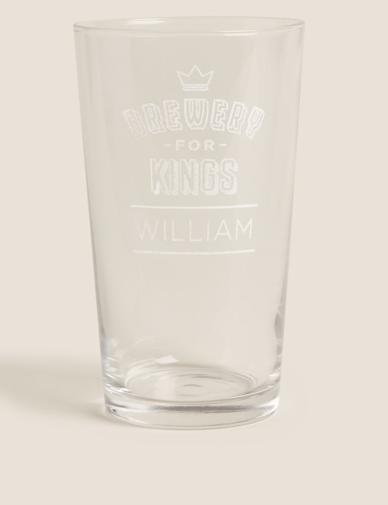 Personalised Beer Glass 1 of 2