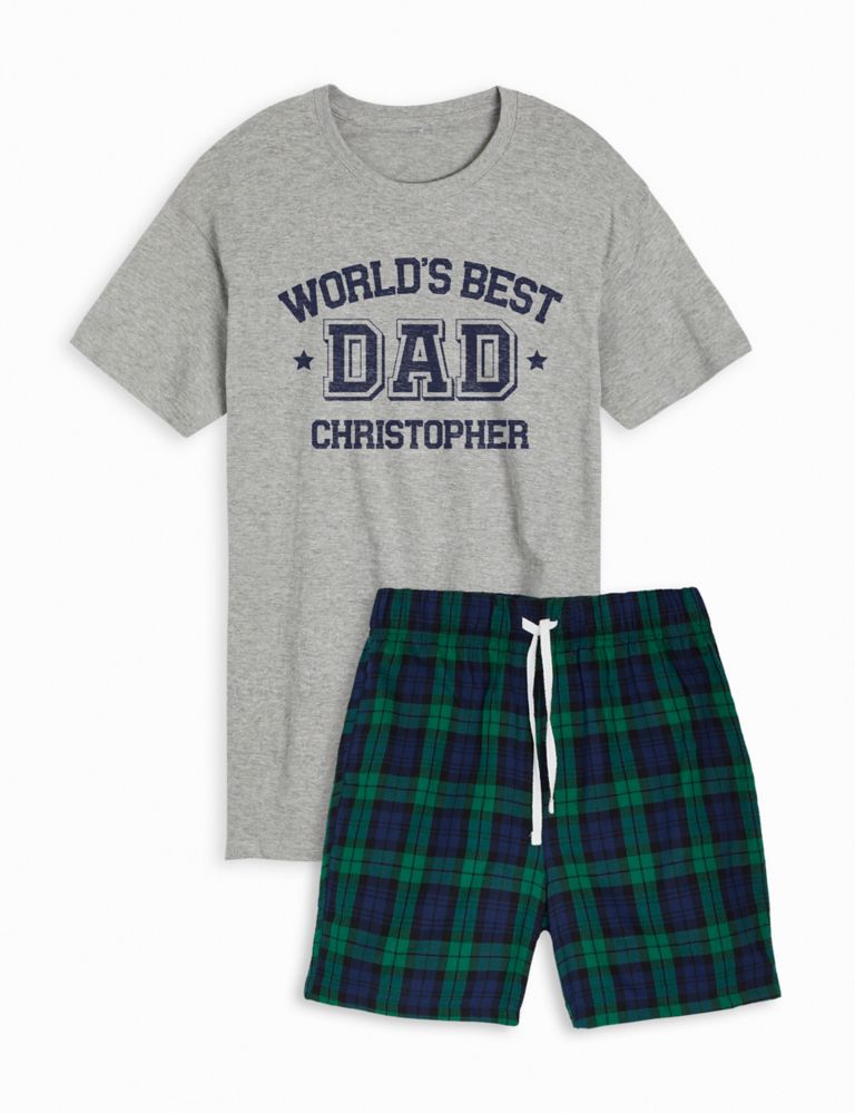 Personalised Best Dad Pyjamas 1 of 3
