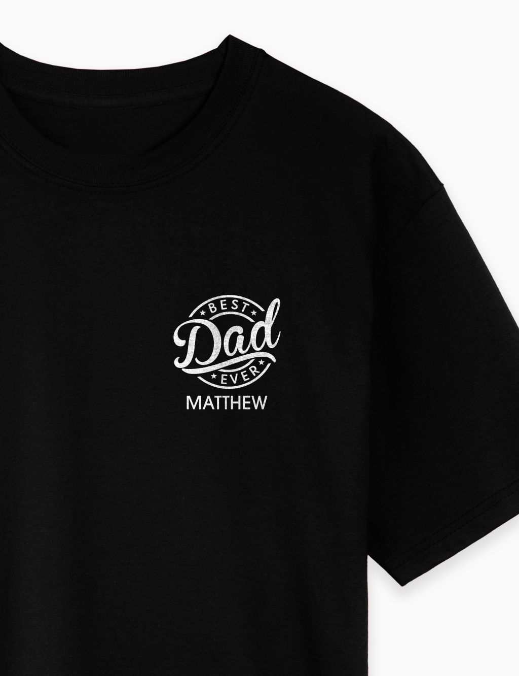 Personalised Best Dad T Shirt 2 of 3