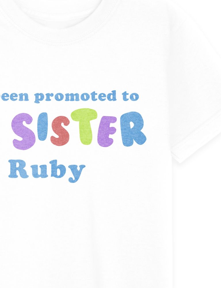 Personalised Big Sister T-Shirt (3-12 Yrs) 3 of 3
