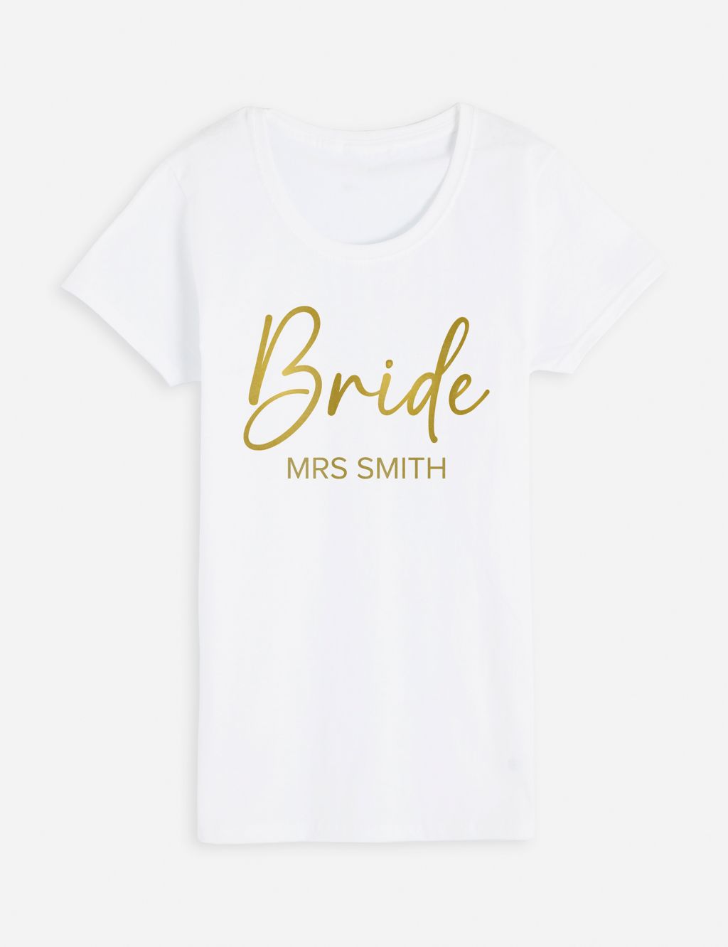Personalised Bride T-Shirt 3 of 3