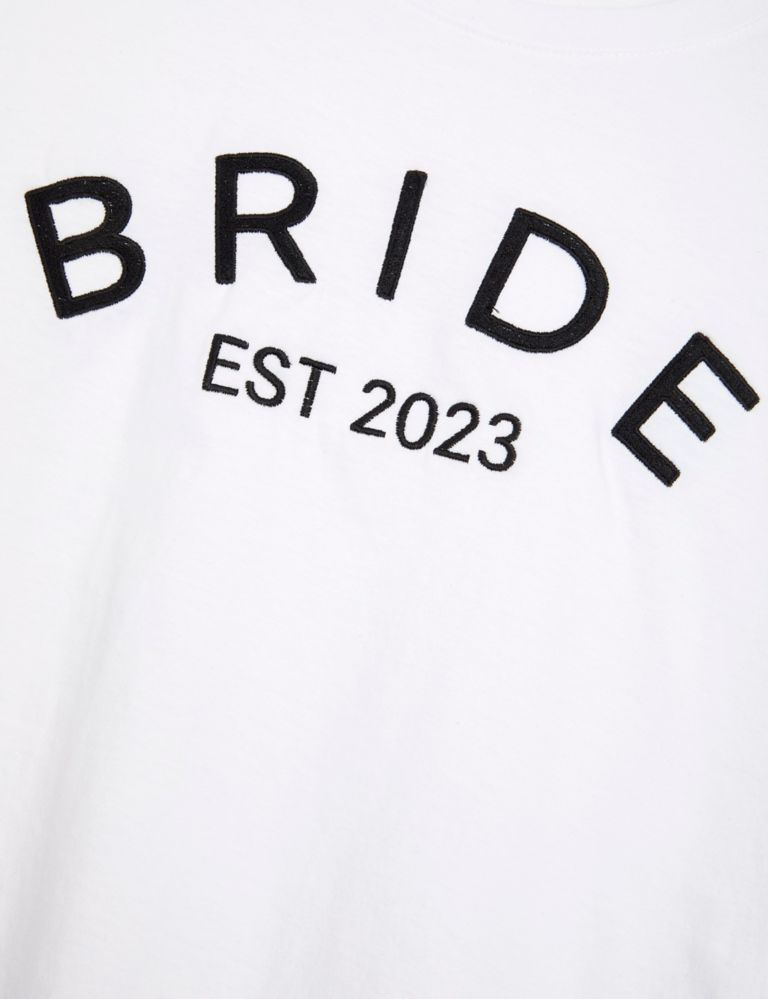 Personalised Bride T-Shirt 2 of 3