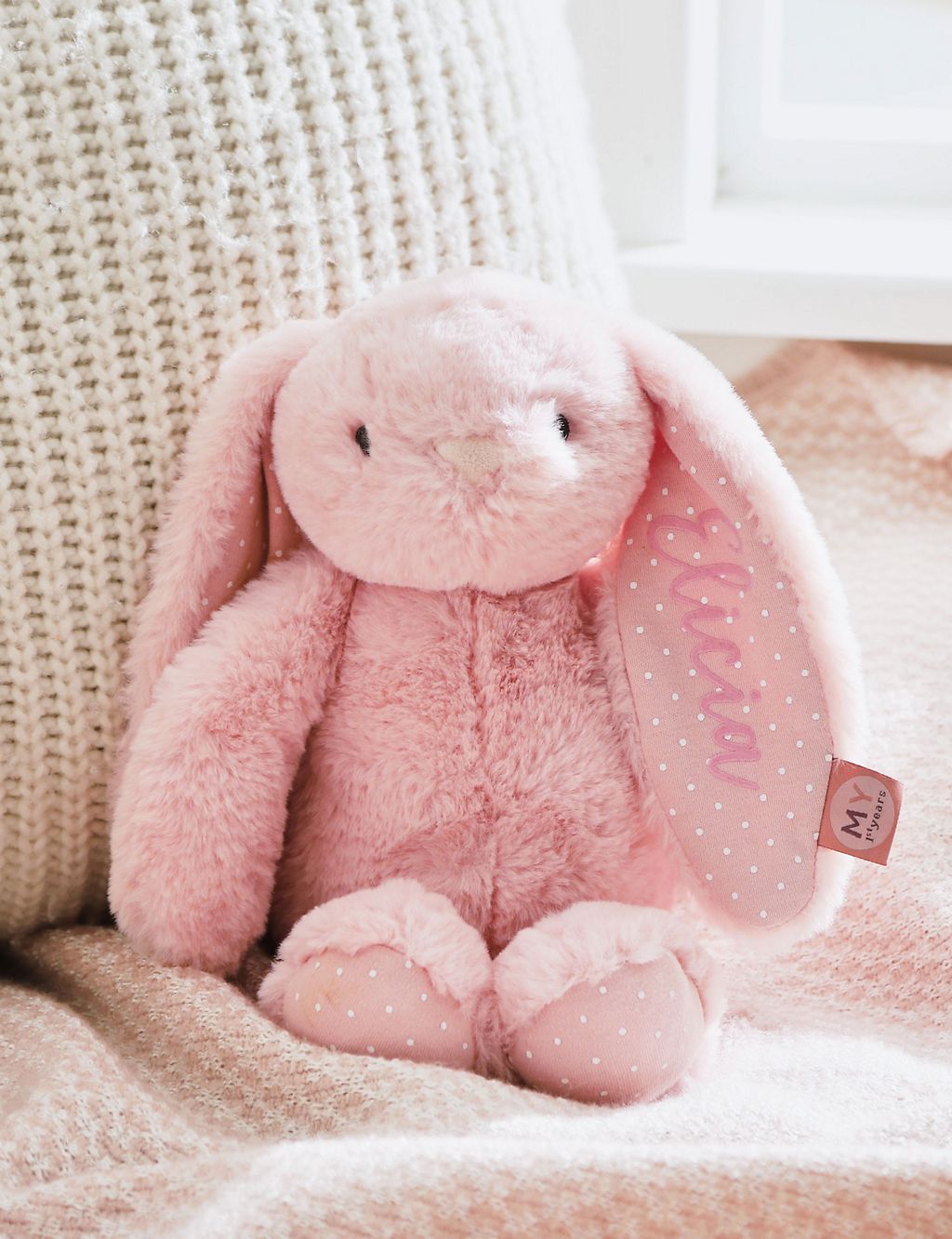 Personalised Bunny Soft Toy 1 of 5