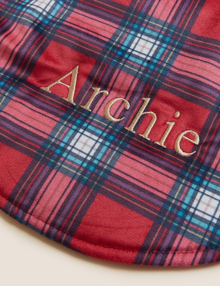 Personalised Checked Jumper for Pets 2 of 8