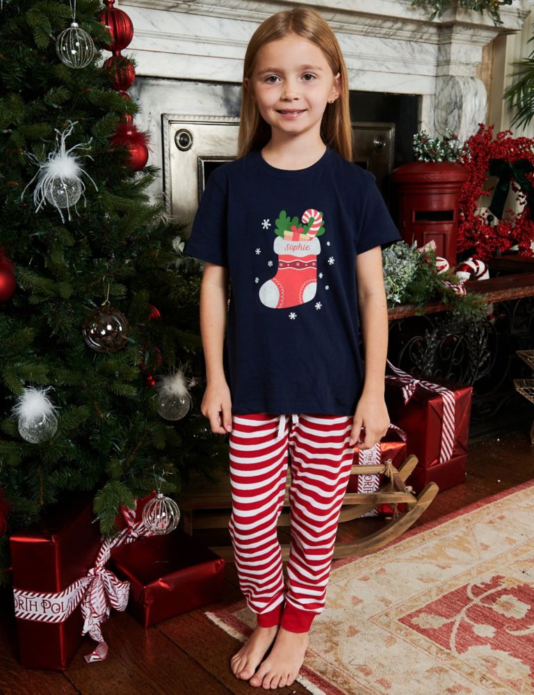 Buy Personalised Ladies Family Pyjamas By Dolly Mix from the Laura