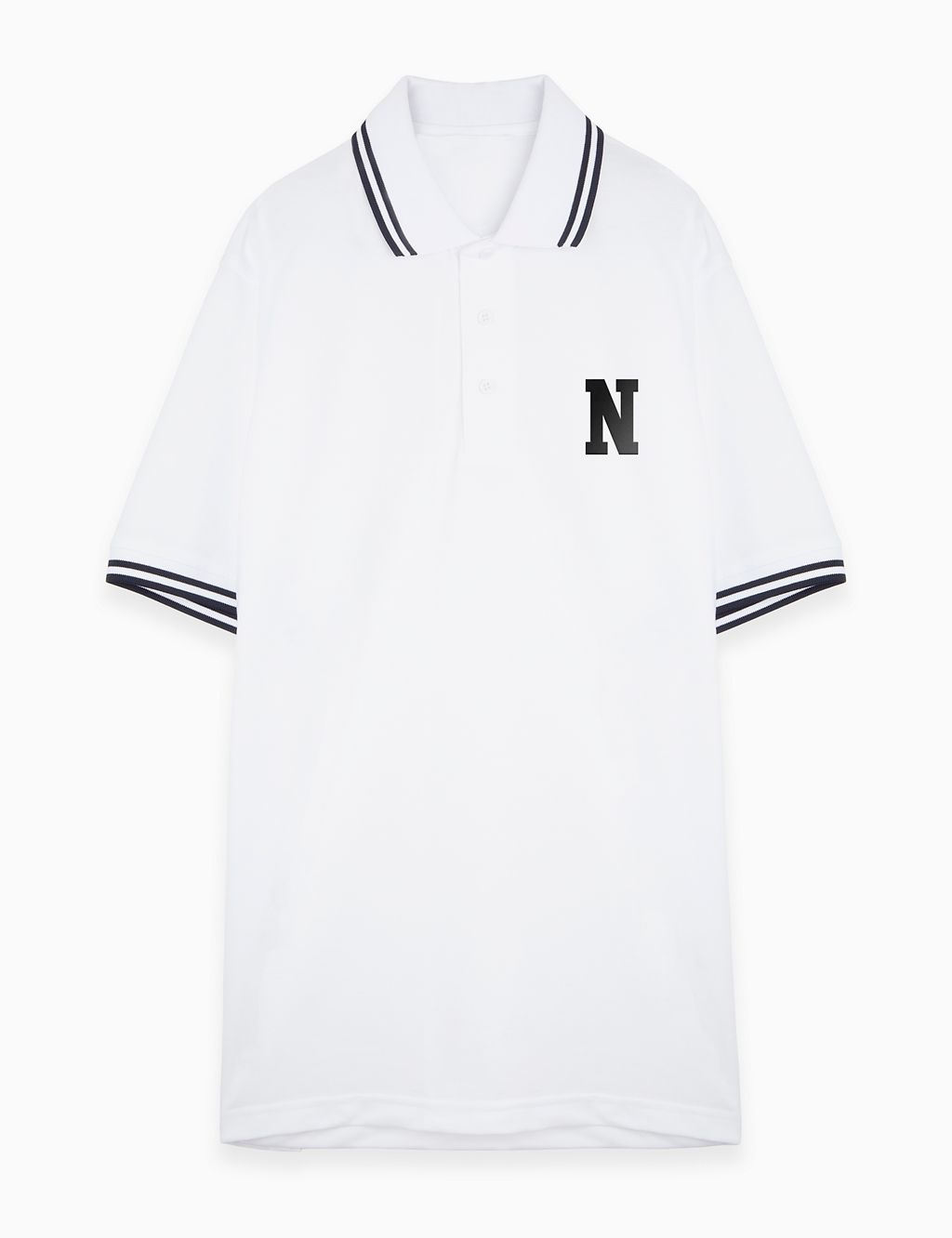 Personalised Contrast Polo Shirt 3 of 3