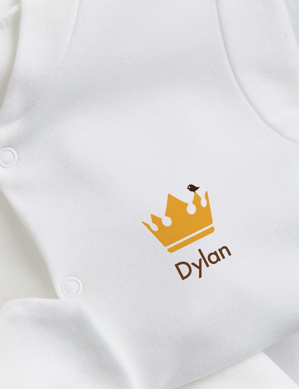 Personalised Crown Starter Set (0-12 Mths) 1 of 3