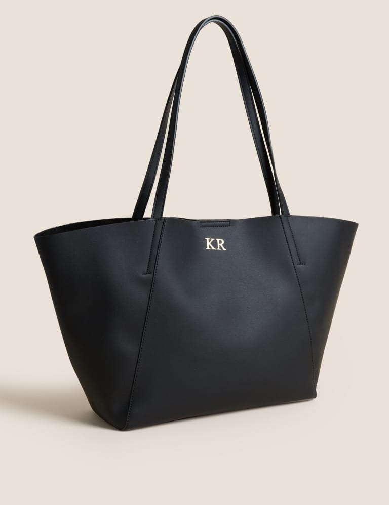 Personalised black bag best sale